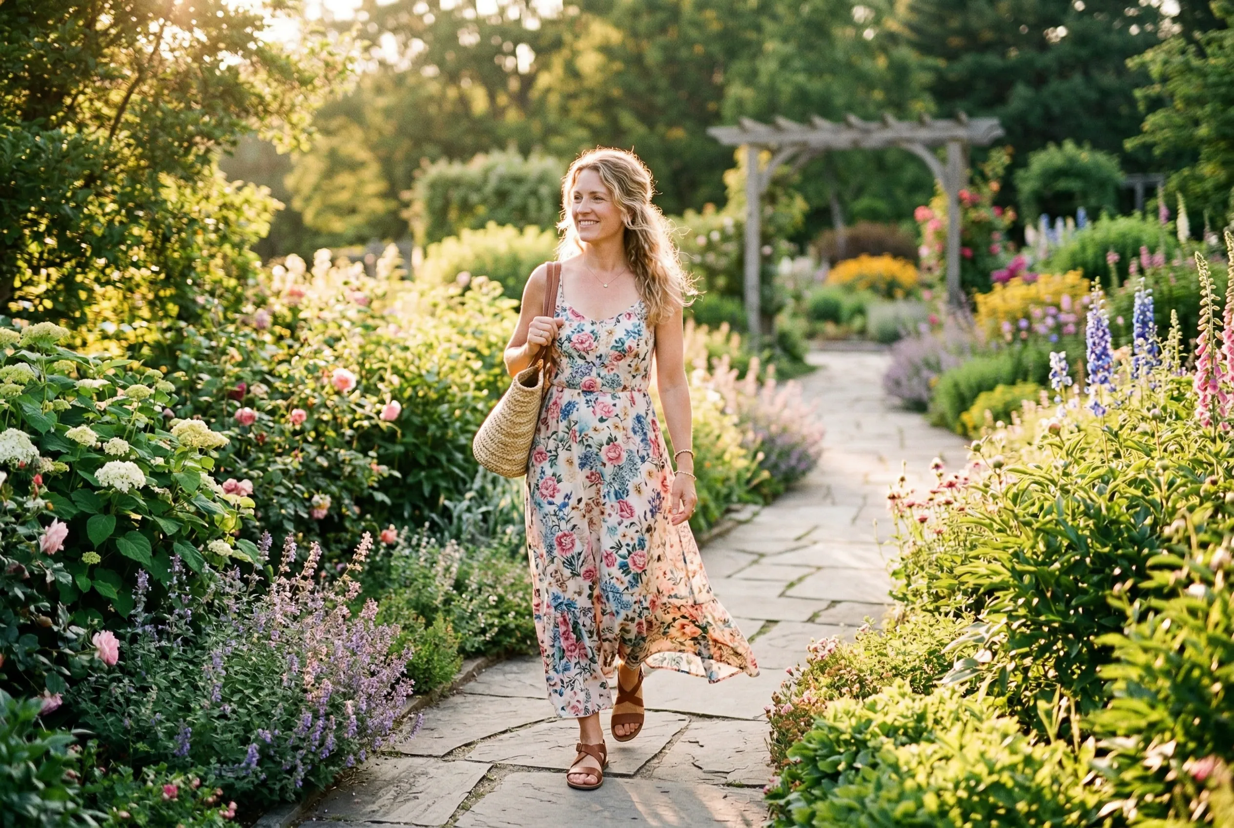 Lifestyle coaching — wellness walk outdoors